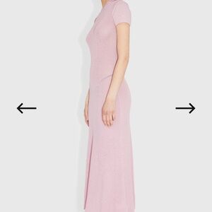 Paloma Wool Pink Hoodie Dress New With Tags Small